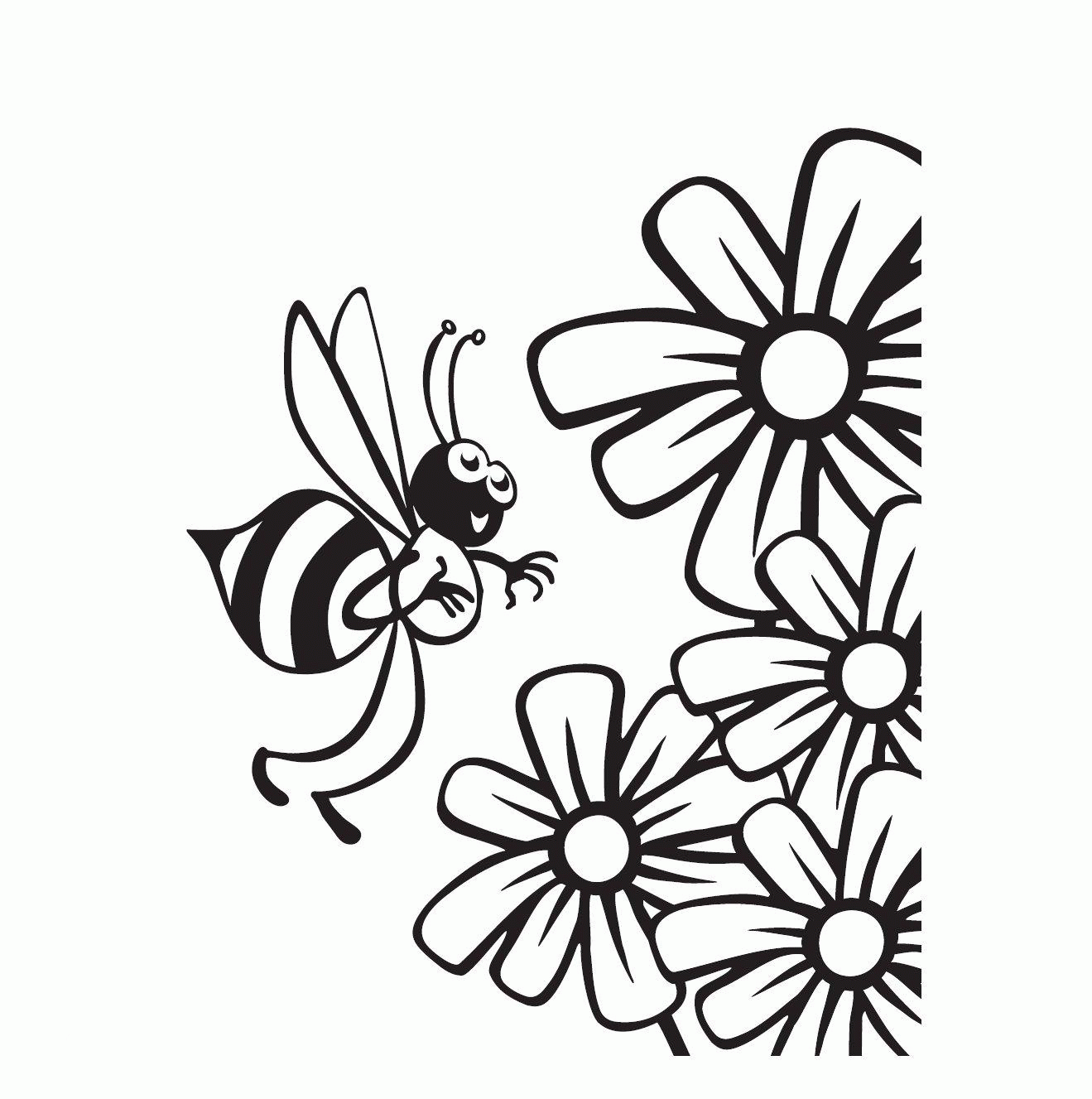 Pszczoły kolorowanki